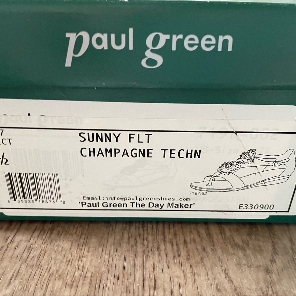 Paul Green Sunny Flats in Champagne Tech